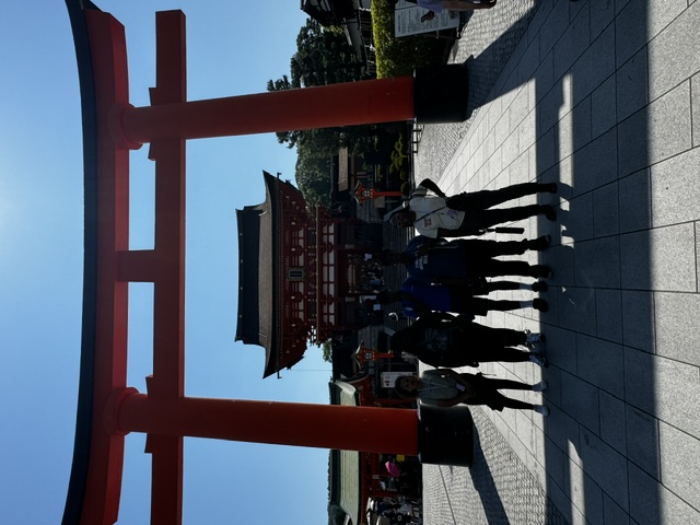 GLE students at Fushimi Inari shrine, Kyoto